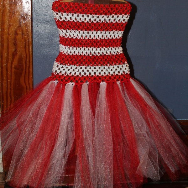 Candy Cane Stripe Dress - Etsy