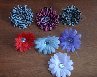 Grab Bag Sale!   2" Flower heads (pack of 7)