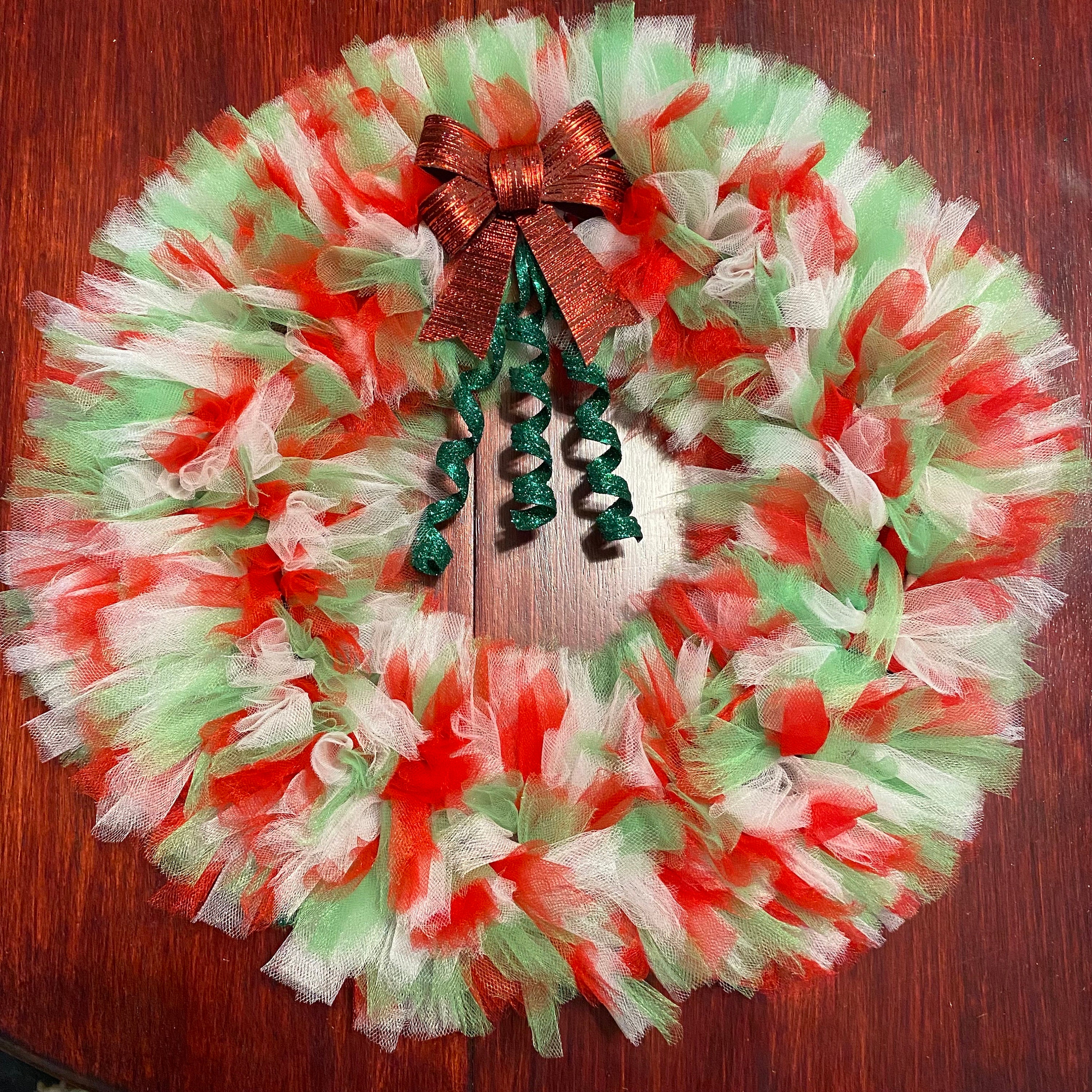 6 Inch X 3 Yds Snowball Deco Mesh for Wreaths Summer Tulle 