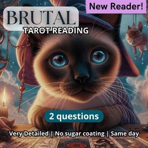Lecture brutale du tarot - 2 questions