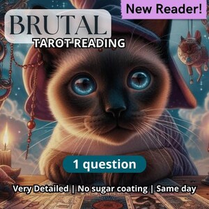Lecture brutale du tarot - 1 question