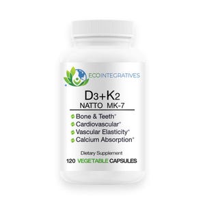 D3+K2 Vitamin Supplement | 5000 IU D3 + MK-7 K2 | Heart Health, Bone, Artery and Immune Support | Calcium Absorption | 100 Vegan Capsules