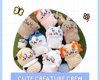 Cute Creature Crew - PDF Pattern (ENGLISH)