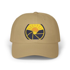 Shutter Sun Emblem Embroidered Dad Hat, Funny Photography Gift, Camera Lover Gift for Photographers