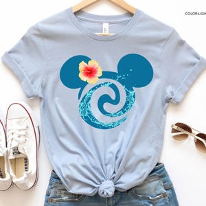Disney Moana shirt, Moana Family Shirts for Woman, Disney Moana Shirts for Girl, Moana Mickey Ears Shirt, Moana t-shirt,Moana birthday party image 6