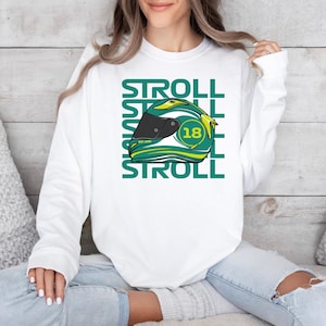 Lance Stroll Racing Car Shirt  Comfort Colors  Perfect Gift for Him
