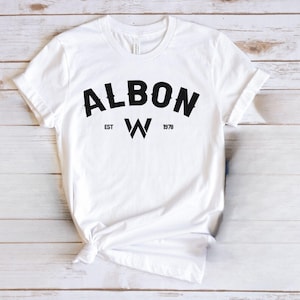 Alexander Albon Racing Car T-Shirt  Team Albon Merchandise  Motor Sport Fan Apparel
