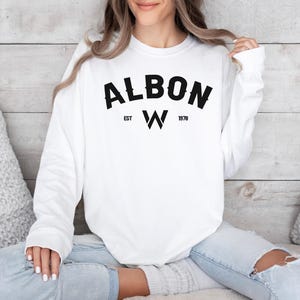 Alexander Albon Racing Car Shirt  Comfort Colors Team Albon Merchandise