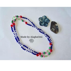 Necklace Yemaya Mayelewo, Orisha Necklace.