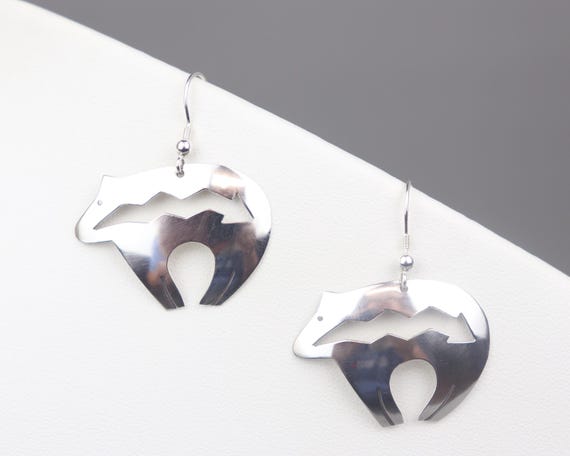 Solid Sterling Silver Navajo Native American Sout… - image 1