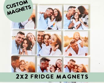 Personalized Family Photo Magnets, Family Fridge Magnets, Personalized Refrigerator Magnet, Custom Photo Gift, Custom, Unique Gift Ideas