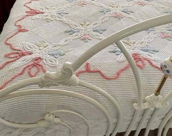 Pretty Chenille Bedspread
