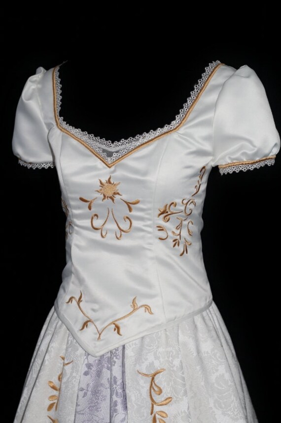 Adult Rapunzel Wedding Costume Custom Made Etsy