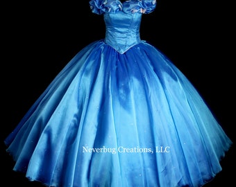 Cinderella 2015 Deluxe Custom Costume