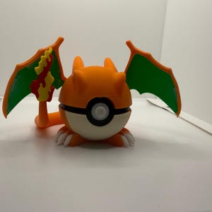 Charizard Themed Pokeball 3D Print