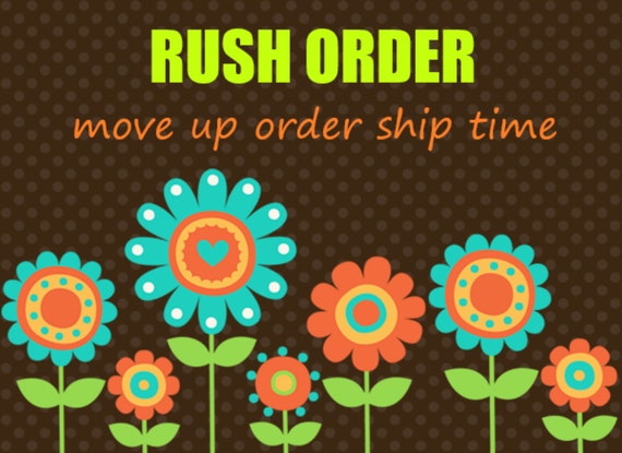 Rush Order -- Processing Upgrade and Shipping Upgrade Options Il_570xn