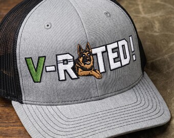 Bestickter Schäferhund IGP Trucker Cap: Hundesportmütze für Hunde