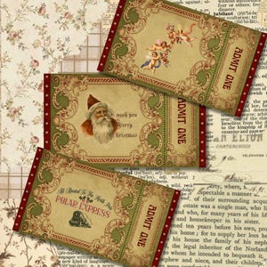 Christmas Concert Ticket Gift Voucher: Printable Surprise Reveal (Canva Template)
