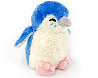 Bubbles le petit pingouin bleu - Peluche