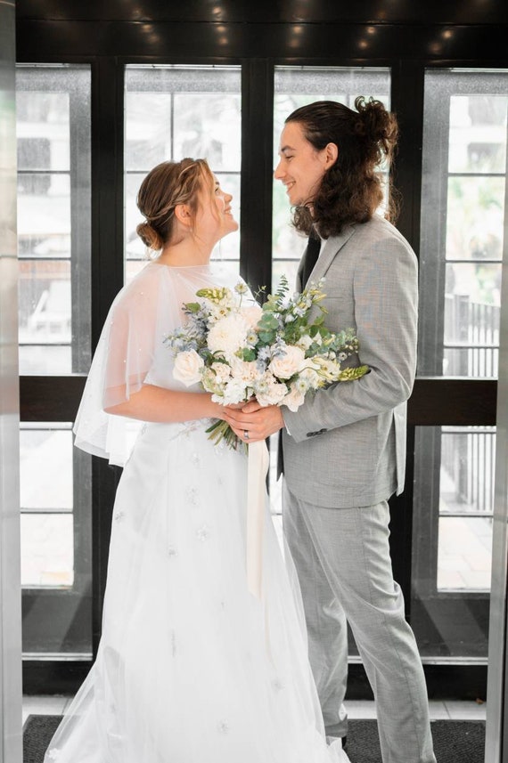 Dress up cheap wedding veil