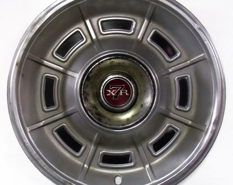 Vintage 1971 - 1973 Mercury Cougar XR7 Hubcap Hub Cap Wheel Cover - 1972 Automotive Part - Wall Hanger Wall Decor - Valentines Gift for Him