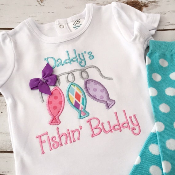 baby girl fishing shirt