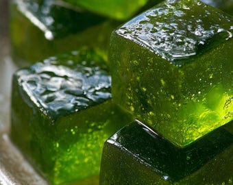 Bariatric Grüner Tee Gelatine Würfel Rezept PDF | Matcha Jello Abnehmsnack (Digitaler Download)