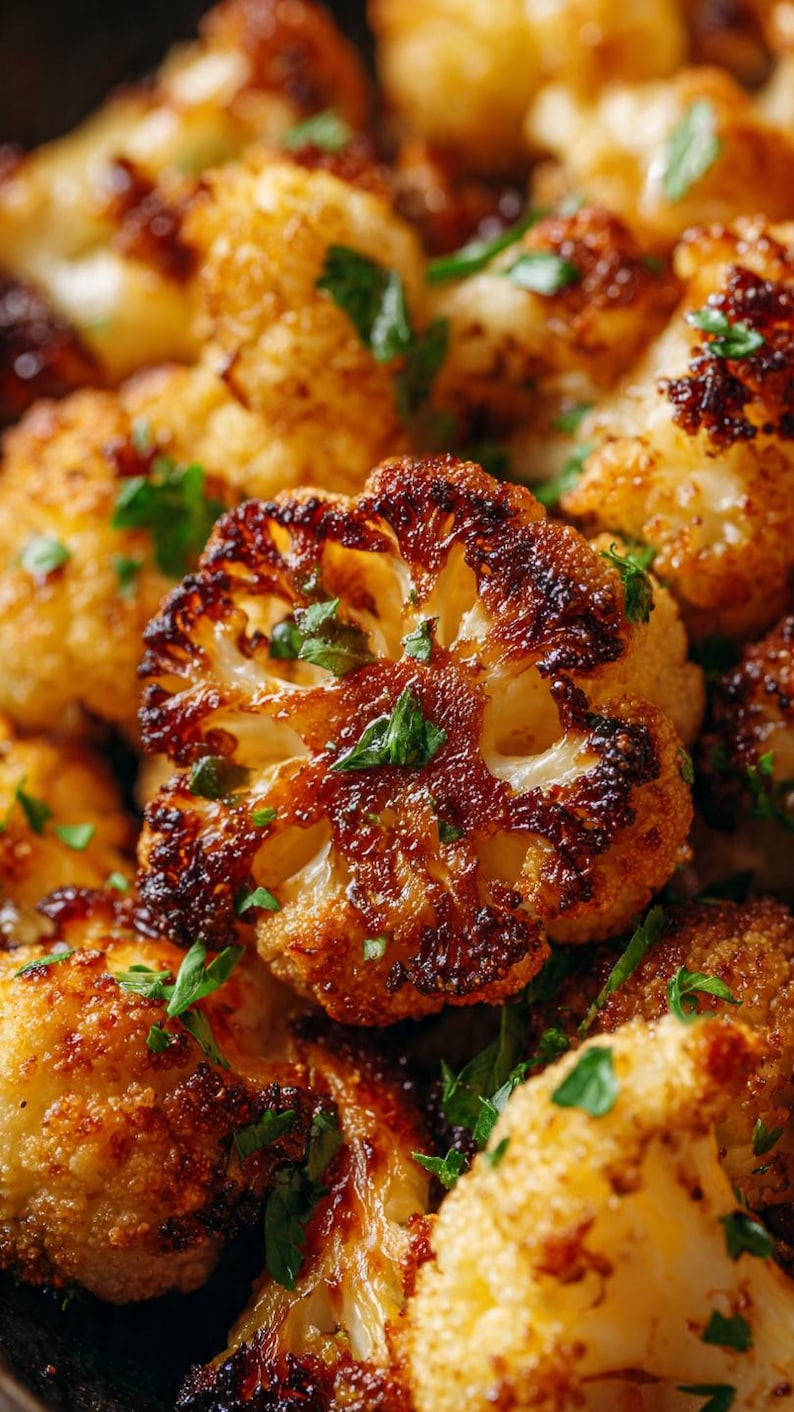 Crispy Roasted Cauliflower Recipe | Easy Healthy Family Side Dish (PDF ...
