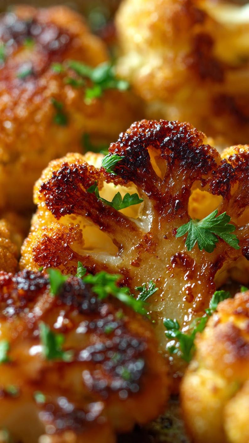 Crispy Roasted Cauliflower Recipe | Easy Healthy Family Side Dish (PDF ...