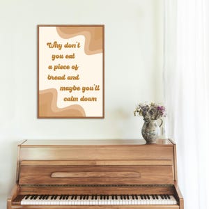 Funny Housewives Quote Poster: Bravo TV Printable Wall Art (Digital Download 18x24