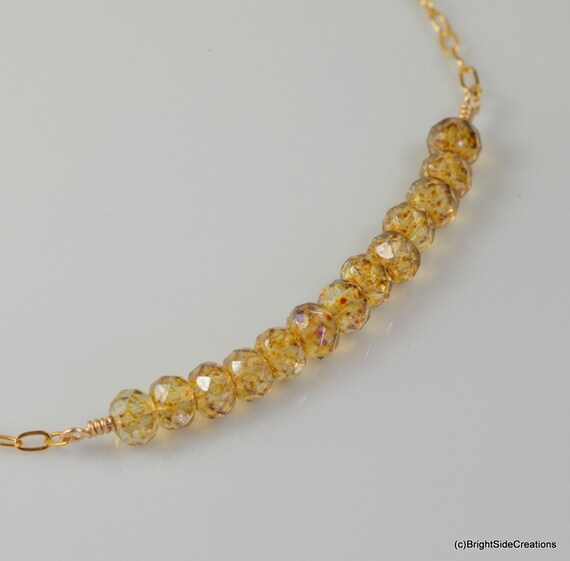 Items similar to Carrie Bradshaw Inspired Necklace in Gold on Etsy