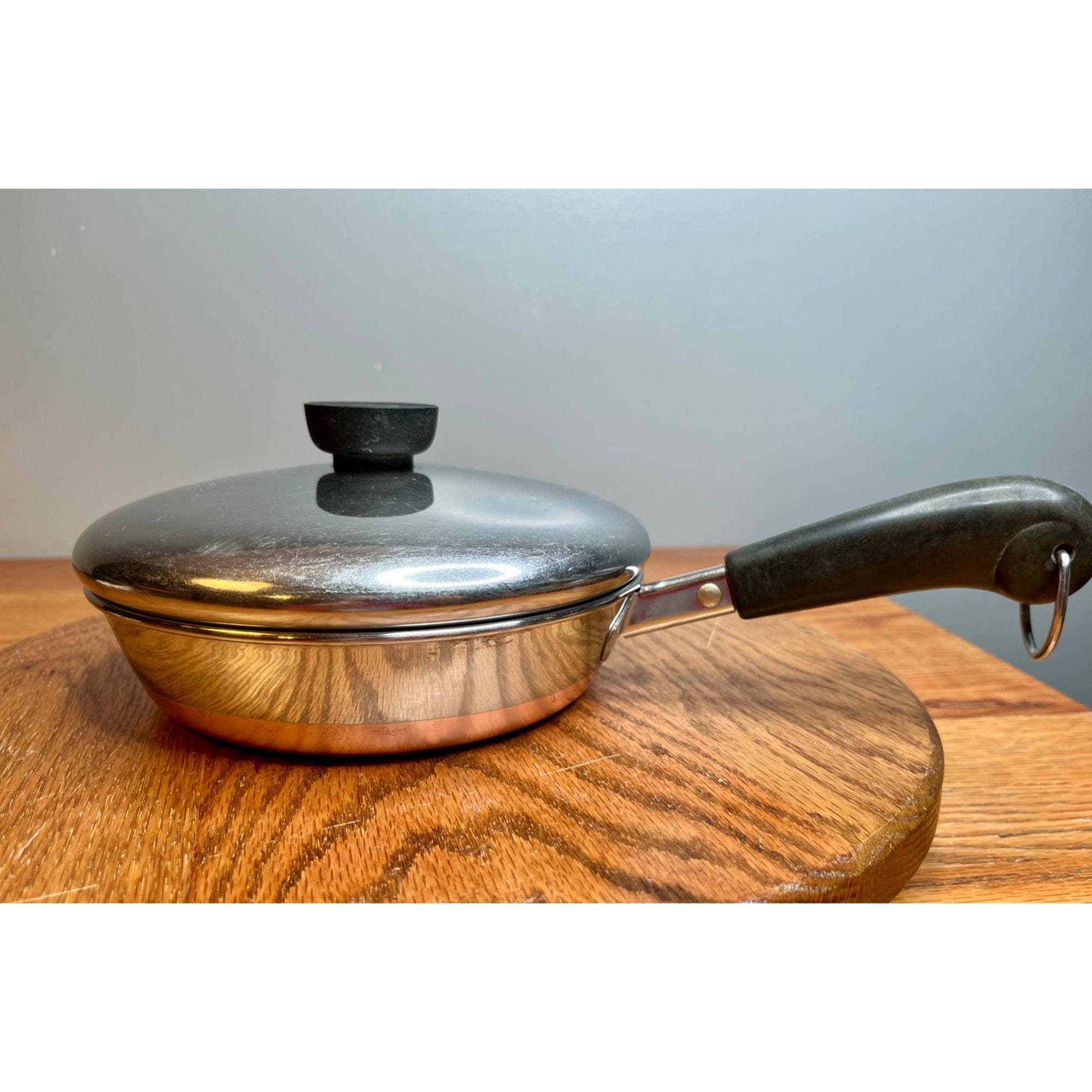 ヴィンテージRevere Ware SS 銅製ボトム フライパン　スキレット3点 Revere Ware Skillet - Etsy