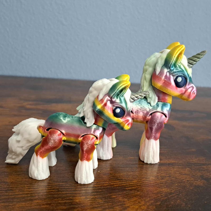 Large Unicorn 3d Print - Etsy