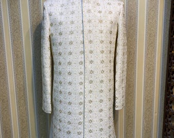 White Sherwani, Wedding Sherwani Men, Wedding, Indian Wedding Dress, Groomsmen, Sherwani For Groom, Groom Outfit, Wedding Gift