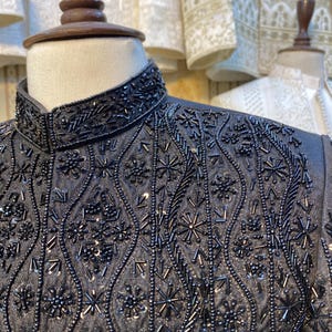 Handmade Black Sherwani for Men: Indian Wedding Groom Outfit