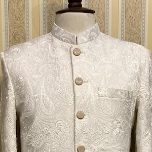 indo western sherwani for groom, white sherwani for groom, Sherwani For Men, Dulha Sherwani, Sherwani, Indian Wedding Dress, Groomsmen