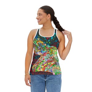 Floral Print Tank Top: Vibrant Bohemian Summer Style