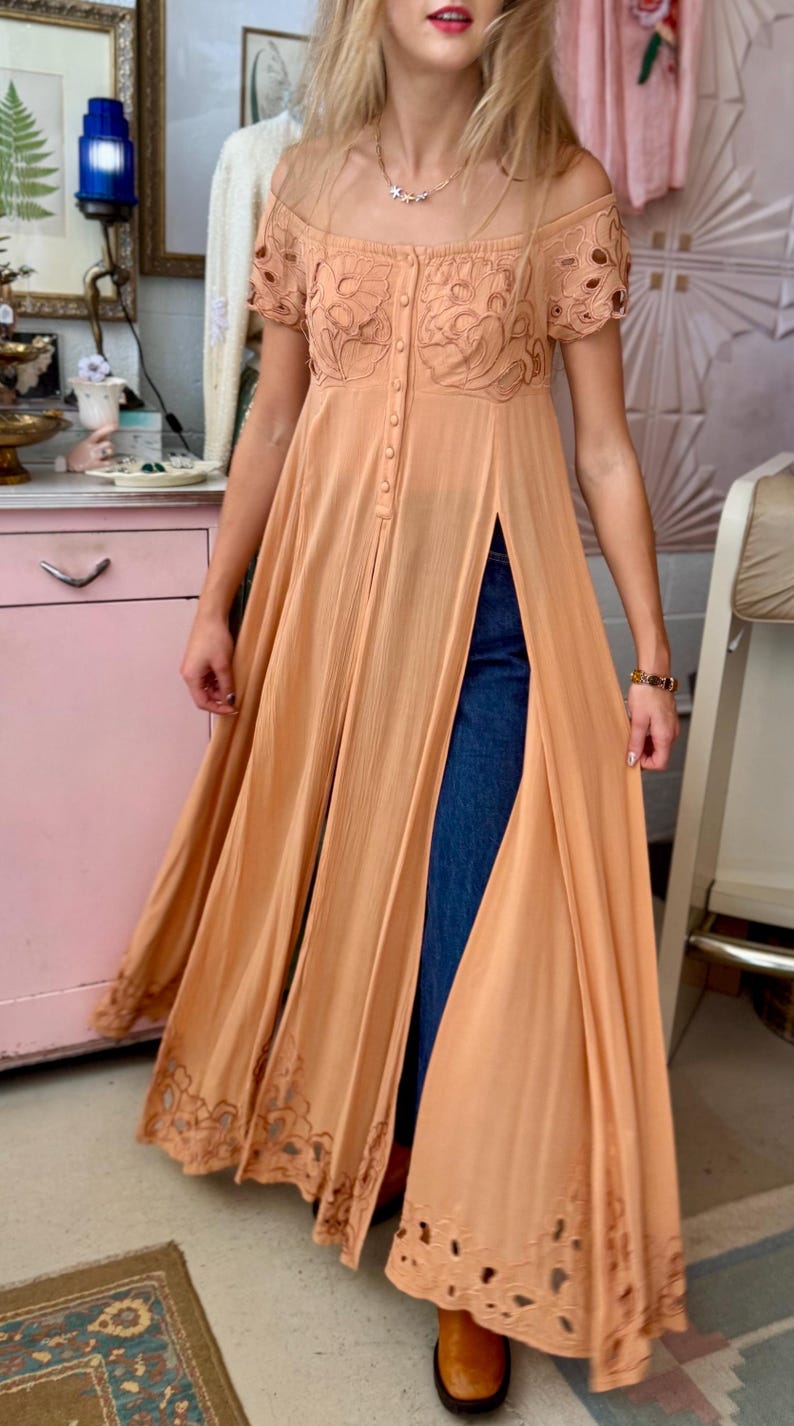 70s boho top