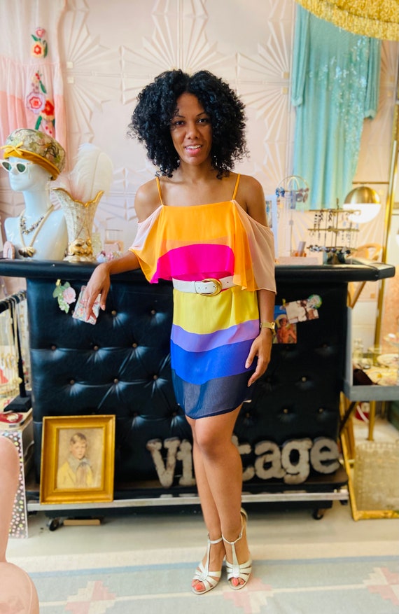Trina turk hotsell rainbow dress