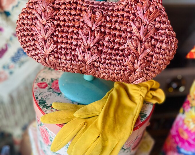 Navy Blue Straw Clutch Bag // Convertible Gold Chain Purse Etsy