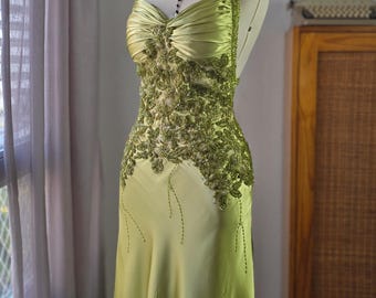 slim fit dress slacks Maddie Light Green Floral Print Satin Cowl-Neck Maxi Dress – Club L London