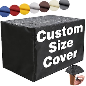 Housse anti-poussière aux dimensions personnalisées, Housse de protection imperméable pour meubles/équipement/outils, Housses de protection pour climatisation extérieure