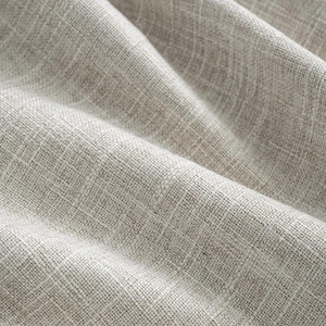 Custom Cushion Covers, Bespoke Waterproof Cushion Cover Indoor/Outdoor, Non-Slip Cover Replacement for Bench Seat Pad Cotton - Beige White