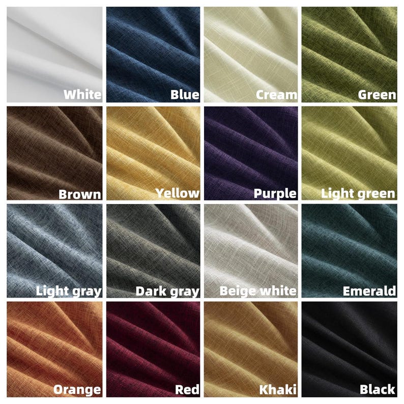 Custom Cushion Covers, Bespoke Waterproof Cushion Cover Indoor/Outdoor, Non-Slip Cover Replacement for Bench Seat Pad image 13