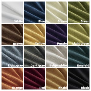 Capas de almofada personalizadas com zíper, capa de almofada impermeável sob medida para área externa/interna, capa antiderrapante para sofá. imagem 14