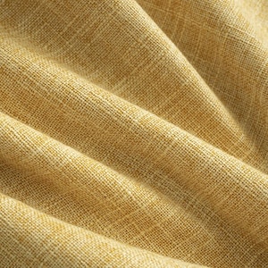 Custom Cushion Covers, Bespoke Waterproof Cushion Cover Indoor/Outdoor, Non-Slip Cover Replacement for Bench Seat Pad Cotton - Yellow