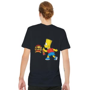 Premium Unisex Crewneck T-shirt | Bart Simpson