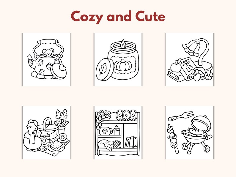 100+ Mega Coloring Book Bundle Bold and Easy Coloring Books Digital