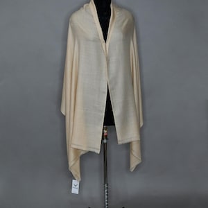 Light Brown Cashmere Pashmina Shawl | Handloom Cashmere Shawl – Pashmina Scarf | Mother&#39;s Day Gift | Cashmere Wool | Kashmiri Shawl