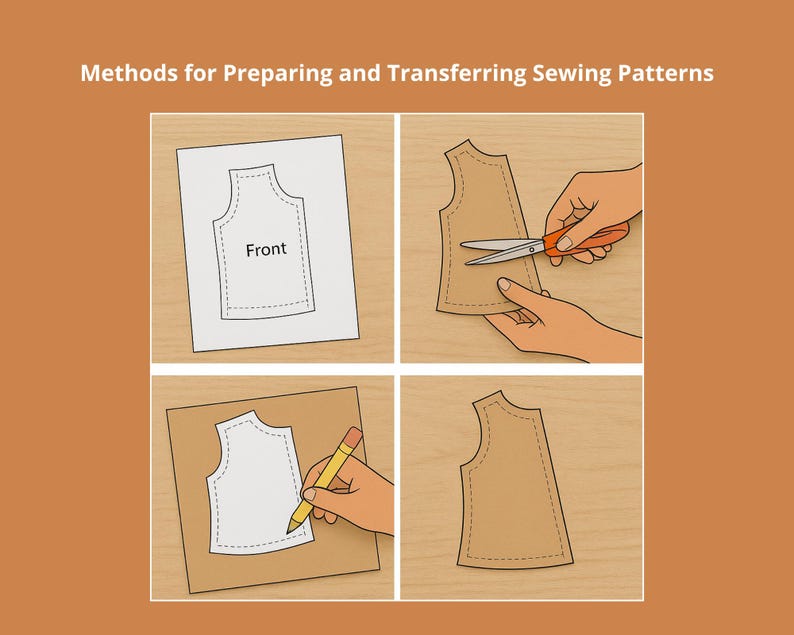 Knit Fit and Flare Dress Sewing Pattern: Beginner A-line (PDF Pattern ...
